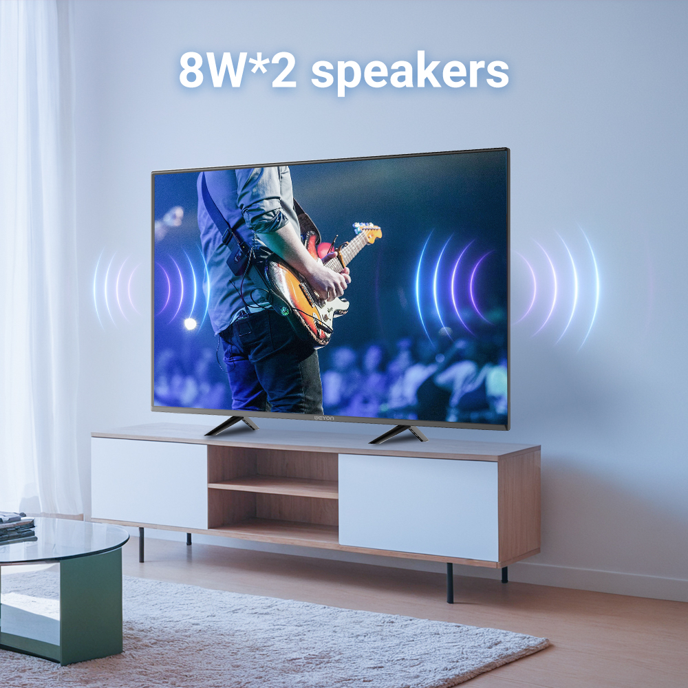 WEYON 43 inch Stander TVs Product model: WY-S43 available at Easy Shopen Ghana