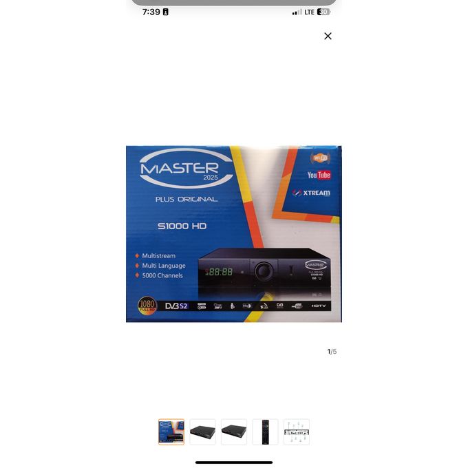 Original Master Decoder s1000HD - black