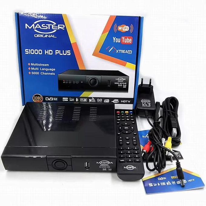 Original Master Decoder s1000HD - black available at Easy Shopen Ghana