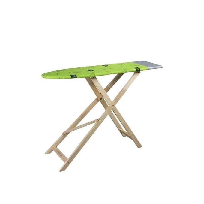 Heavy Wooden Ironing Board - Multicolour
