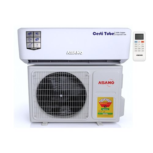 Asano Energy Saving-Low Noise 1.5 HP - Split Air Conditioner - R410A Gas - White available at Easy Shopen Ghana