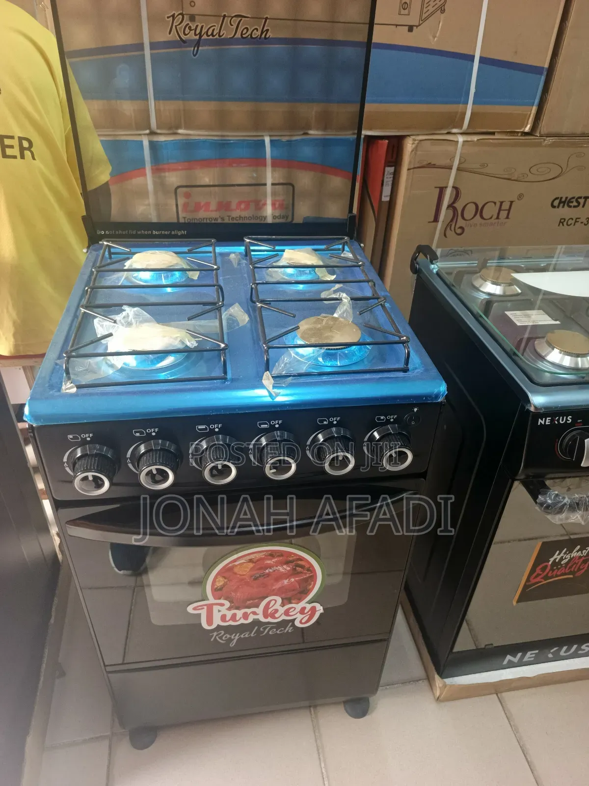 Royal Tech 4 Burner Cooker