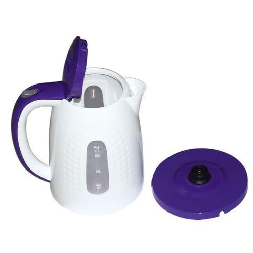 Binatone Kettle 1.7L 2200W - White (CEJ-1780) - White/ Blue available at Easy Shopen Ghana