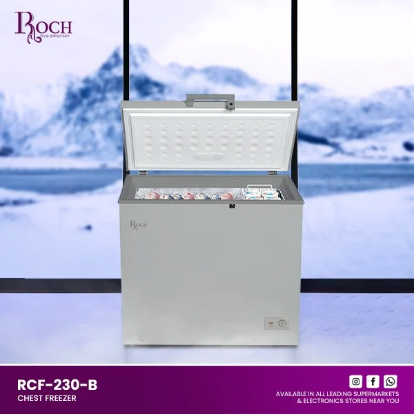 ROCH Chest Freezer 200 L (RCF-230-B)