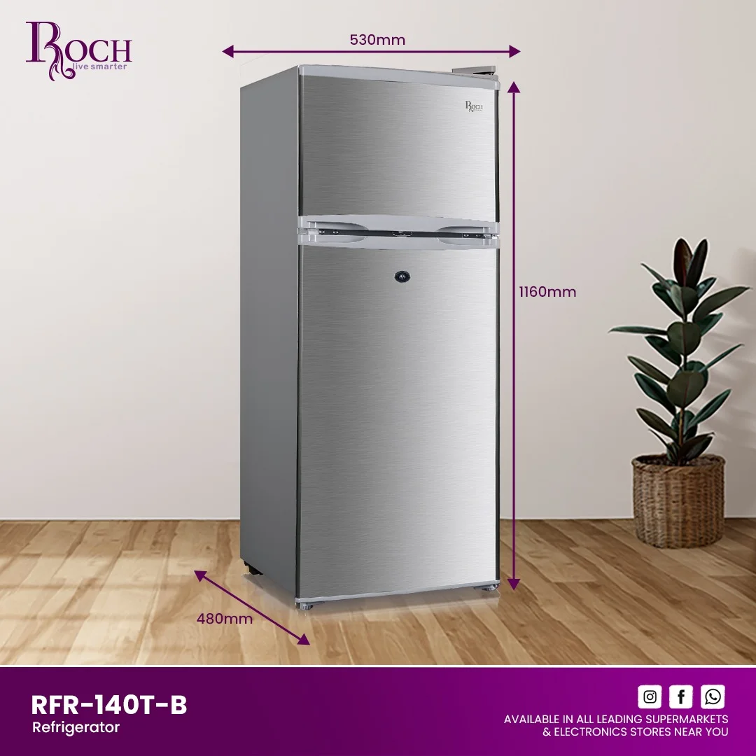 ROCH Refrigerators 118 Ltrs. (RFR-140T-B)