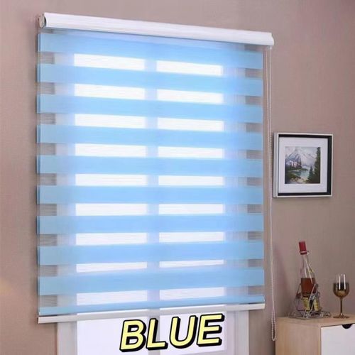 Window Roller Blind 7feet – Light Filtering-Blue